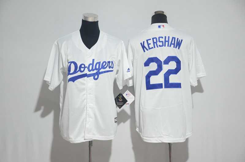 Los Angeles Dodgers #22 Clayton Kershaw White Baseball New Cool Base Stitched Jersey,We sell and wholesale Los Angeles Dodgers #22 Clayton Kershaw White Baseball New Cool Base Stitched Jersey on line form chian!
